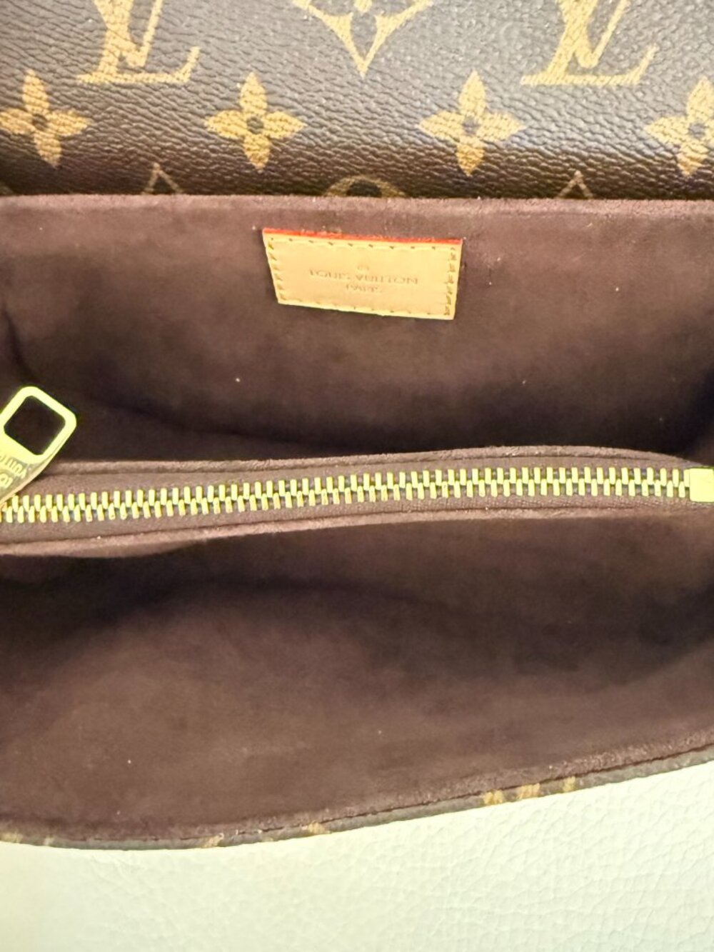 NEW LOUIS VUITTON POCHETTE METIS EAST WEST CROSSBODY BAG BROWN MONOGRAM - Picture 10 of 12